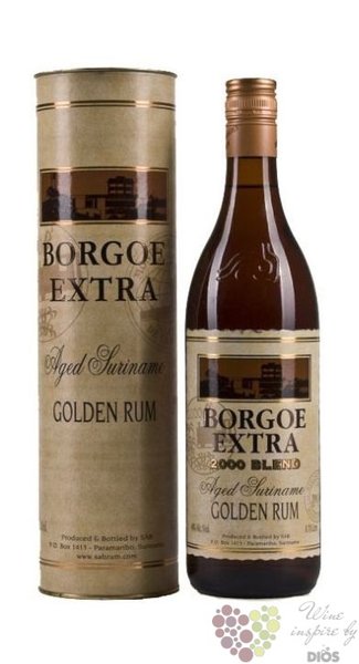 Borgoe 2000  Extra  aged Suriname rum 40% vol.  0.70 l