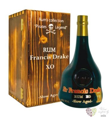 Pirates Legend collection  Sir Francis Drake XO  slow aged caribbean rum 40% vol.    0.70 l