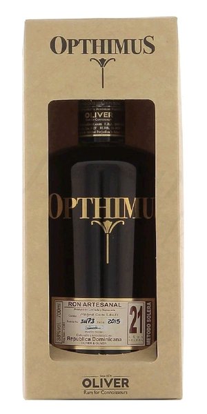 Opthimus ed. 2020 „ Magna Cum Laude ” aged 21 years Dominican rum 38% vol. 0.70 l