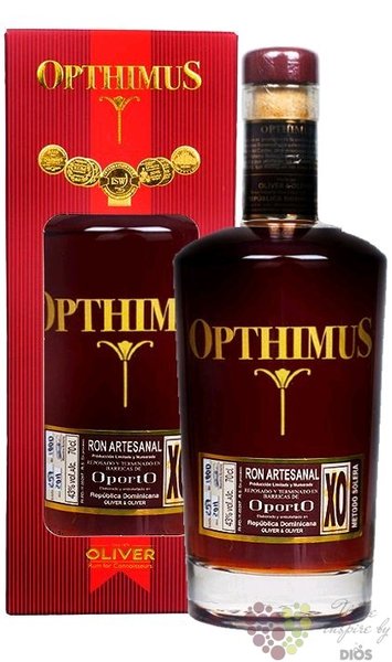 Opthimus  oPorto cask XO ed. 2021  aged Dominican rum 43% vol.  0.70 l