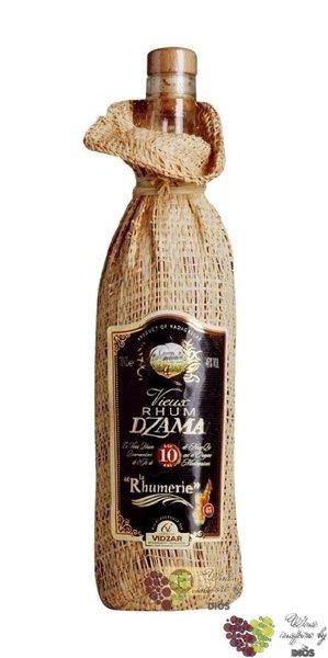 Dzama vieux  la Rhumerie  aged 10 years rum of Madagaskar 45% vol.  0.70 l