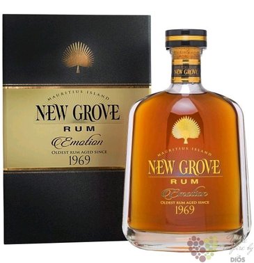 New Grove 1969  Emotion  aged Mauritian rum 47% vol.  0.70 l