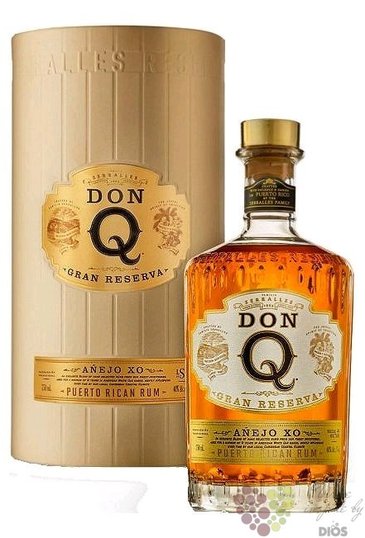 Don Q  Gran Reserva Aejo XO  aged Puerto Rican rum 40% vol.  0.70 l