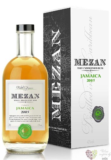 Mezan Single distilery 2005  Worthy Park  Jamaican aged rum by Pietro Ghilardi 40% vol. 0.70 l