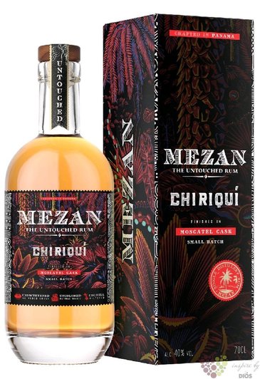 Mezan  Chiriqui  aged Panamas rum 40% vol.  0.70 l