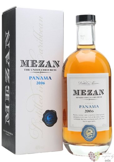 Mezan Single distilery 2010  Don Jose  aged Panamas rum 40% vol.  0.70 l