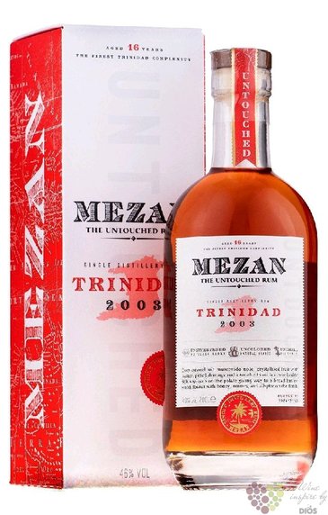 Mezan Single distilery 2003  TLD  aged Trinidad rum 46% vol. 0.70 l