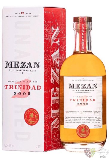 Mezan Single distilery 2009  TLD  aged Trinidad rum 46% vol. 0.70 l