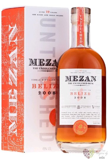 Mezan Single distilery 2008  Travellers  aged Belize rum 46% vol.  0.70 l