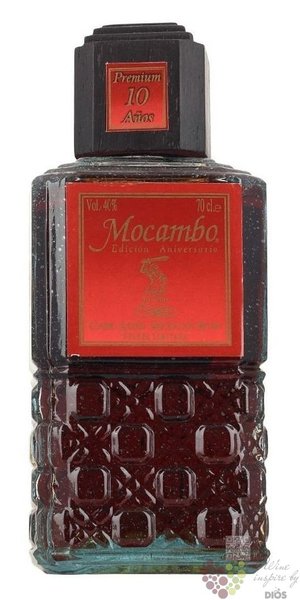 Mocambo „ 10 aňos ” aged 10 years Mexican rum 40% vol.     0.70 l