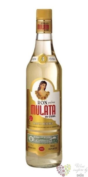 Mulata de Cuba  Aejo blanco  aged white Cuban rum 38% vol.    0.70 l