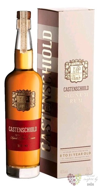 Castenschiold  Signum Supberb  aged Caribbean rum 40% vol.  0.70 l