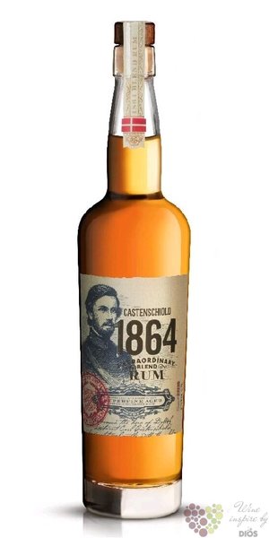 Castenschiold  1864 Extraordinary Blend  aged Caribbean rum 40% vol.  0.70 l