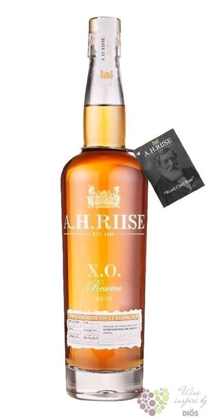 A.H. Riise XO Reserve  Superior cask  aged Caribbean rum 40% vol.  0.35 l
