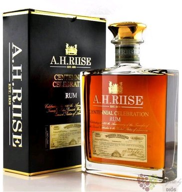 A.H. Riise  Centennial Celebration  unique Caribbean rum 45% vol.  0.70 l