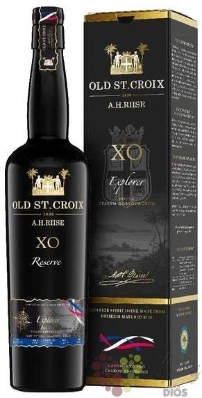 AH Riise  XO Explorer Edition CZ  aged Caribbean rum  40% vol.  0.70 l