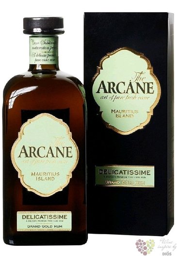 Arcane  Delicatissime  gift box aged Mauritian rum 41% vol.  0.70 l