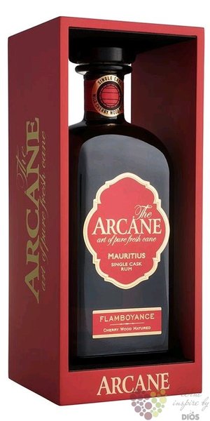 Arcane  Flamboyance  aged Mauritian rum 40% vol.   0.70 l