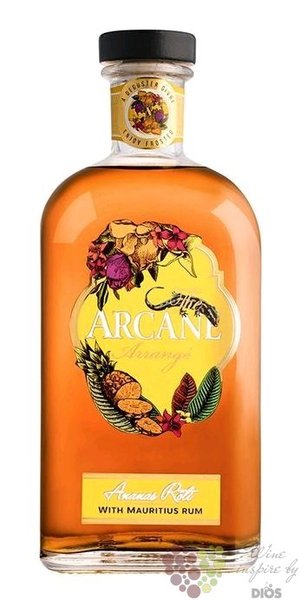 Arcane Arrange  Ananas Roti  flavored Mauritian rum 40% vol.  0.70 l