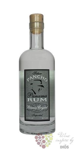 Seor Pancho  Bianco Crystal  white rum of Panama 40% vol.    0.70 l