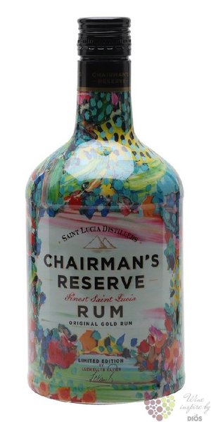 Chairmans  Reserve by Llewellyn Xavier  aged rum of St. Lucia distillers 40%vol.  0.70 l
