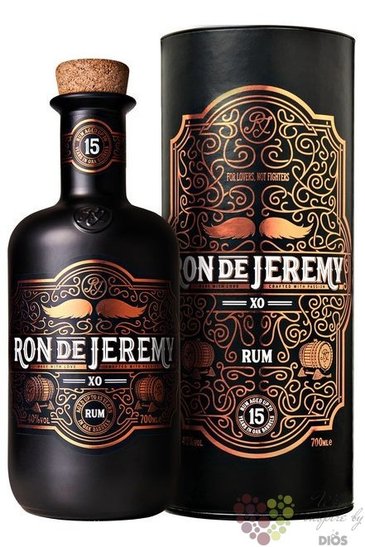 Ron de Jeremy „ XO 2020 release ” aged 15 years Panamas rum 40% vol.  0.70 l
