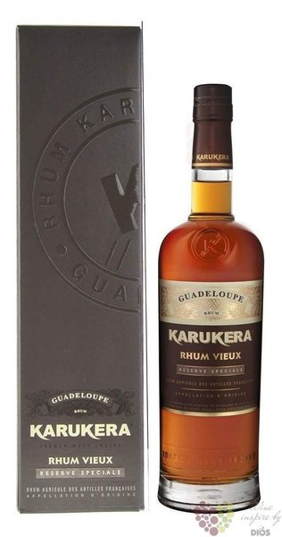 Karukera agricole vieux  Reserva speciale  gift box rum of Guadeloupe 42% vol.  0.70 l