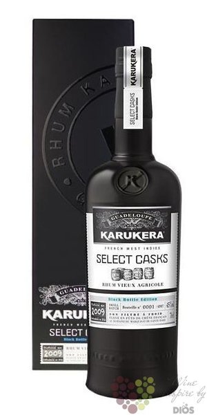 Karukera agricole vieux 2009  Select casks   aged rum of Guadeloupe 45% vol.0.70 l