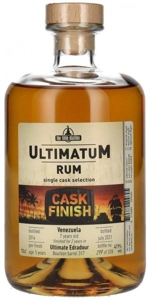 Rum Ultimatum Single Cask 2007 Venezuela  62.5%0.70l
