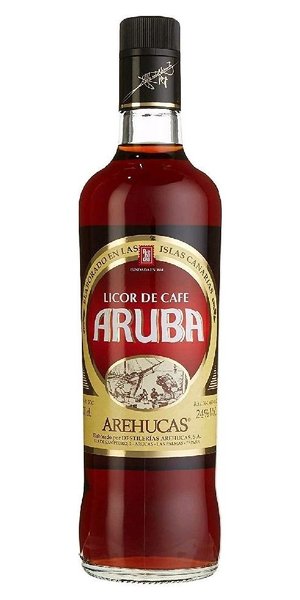 Arehucas  ron de Caff Aruba  rum of Canaria Island 24% vol.  0.70 l