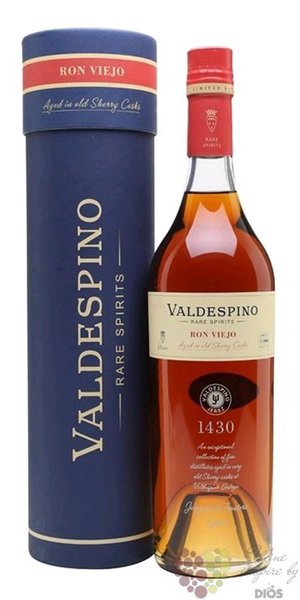 Valdespino  Very Old   Legend of Cuban rum 43% vol.  0.70 l