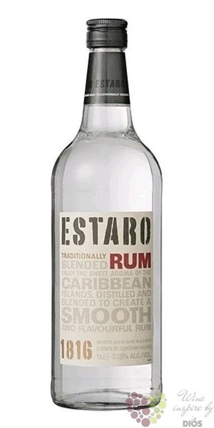 Estaro  White  blended Caribbean rum 37.5% vol. 0.70 l