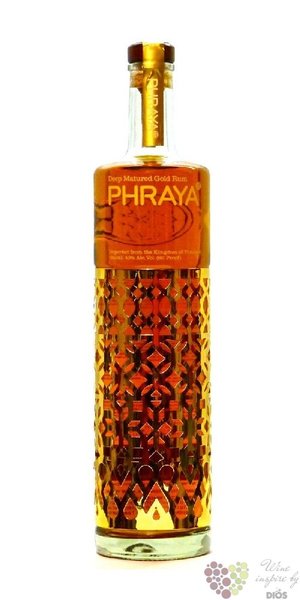 Phraya  Gold  aged Thailand rum 40% vol.  0.70 l