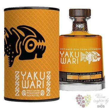 Yaku Wari  Single Cask batch. 6  untamed Ecuador rum 48.2% vol.  0.70 l