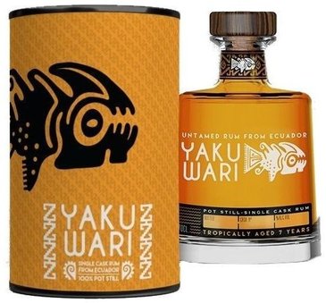 Yaku Wari  Single Cask batch. 7  untamed Ecuador rum 48.2% vol.  0.70 l