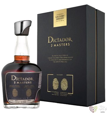 Dictador 2 Masters 1977  Leclerc Briant Champagne  3rd  unique Colombian rum 42.5% vol. 0.70 l