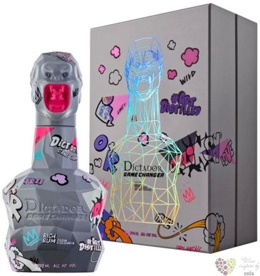 Dictador Game Changer  Grey &amp; Pink  unique Colombian rum  40% vol.  0.70 l