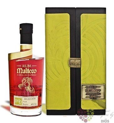 Malteco 1990  Seleccion  vintage Guatemala rum 40% vol. 0.20 l