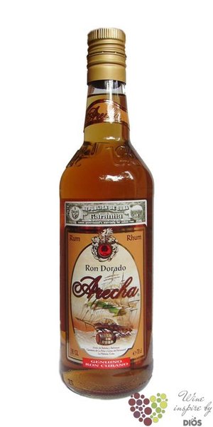 Arecha  Dorado  aged Cuban rum 38% vol.    0.70 l