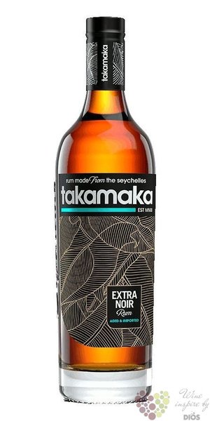 Takamaka bay  Extra Noir  flavored rum of Seychelles islands 38% vol.    0.70l