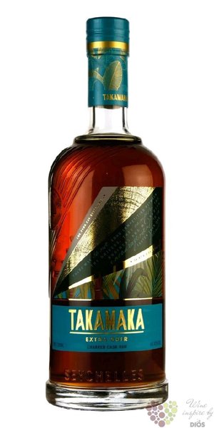 Takamaka bay  Extra Noir Cask aged  rum of Seychelles islands 43% vol. 0.70 l