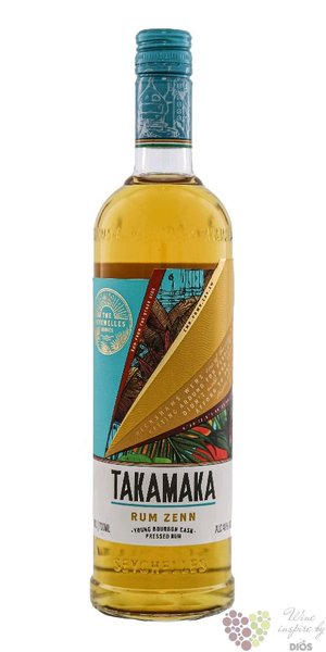 Takamaka bay  Zenn  Seychelles islands rum 40% vol.  0.70 l