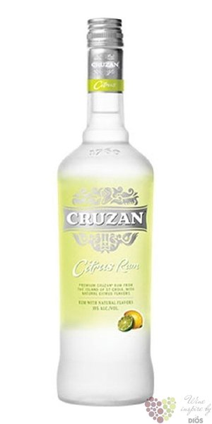 Cruzan  Citrus  rum of Virginia Islands 35% vol. 1.00 l