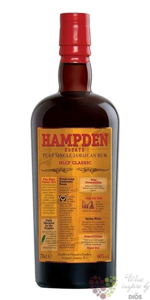 Hampden Estate  Velier Pure single Overproof  aged Jamaican rum 60% vol.  0.70 l