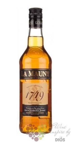 la Mauny  1749 Ambr classic Oak aged  rum of Martinique 40% vol.  0.70 l
