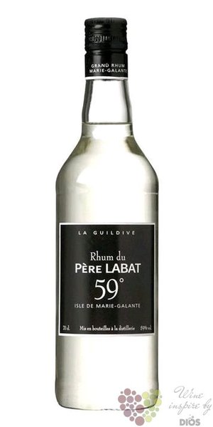 Pere Labat  Blanc  white rum of Guadeloupe 59% vol. 0.70 l