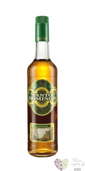 Santo Domingo  Reserva Antano  aged rum of Dominican republic 38% vol.   0.70l