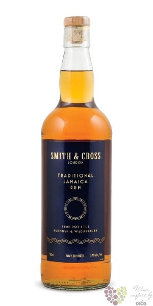 Smith &amp; Cross traditional Jamaican aged rum navy strength 57% vol.    0.70 l