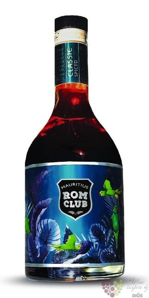 Mauritius ROM Club  Spiced classic  aged rum of Mauritius 40% vol.  0.70 l
