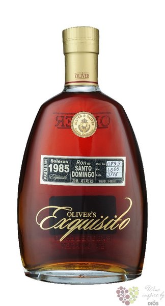Santo Domingo  Exquisito  1985 vintage Dominican rum 40% vol.    0.70 l